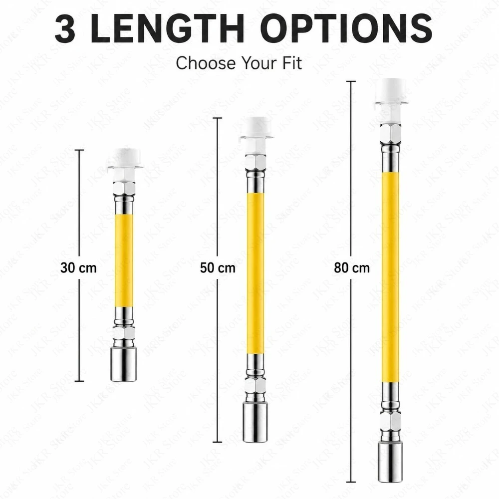 Adjustable Stainless Steel Faucet Extender 2 Mode Flexible Tap Extension Pipe Splash Proof Water Saver for Sink Bathroom view 6