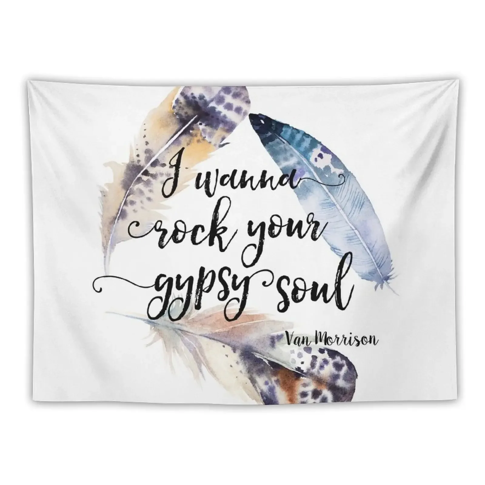 

Gypsy Soul - Into The Mystic Lyrics Tapestry Decoration Pictures Room Wall Wall Decoration Items Anime Decor Tapestry