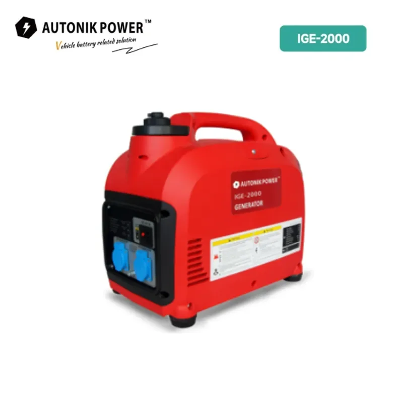 Energy-Saving Double-Frequency Digital 2000W Generator, 4-Stroke, Fuel Type , Home Generator Lightweight Super Quiet