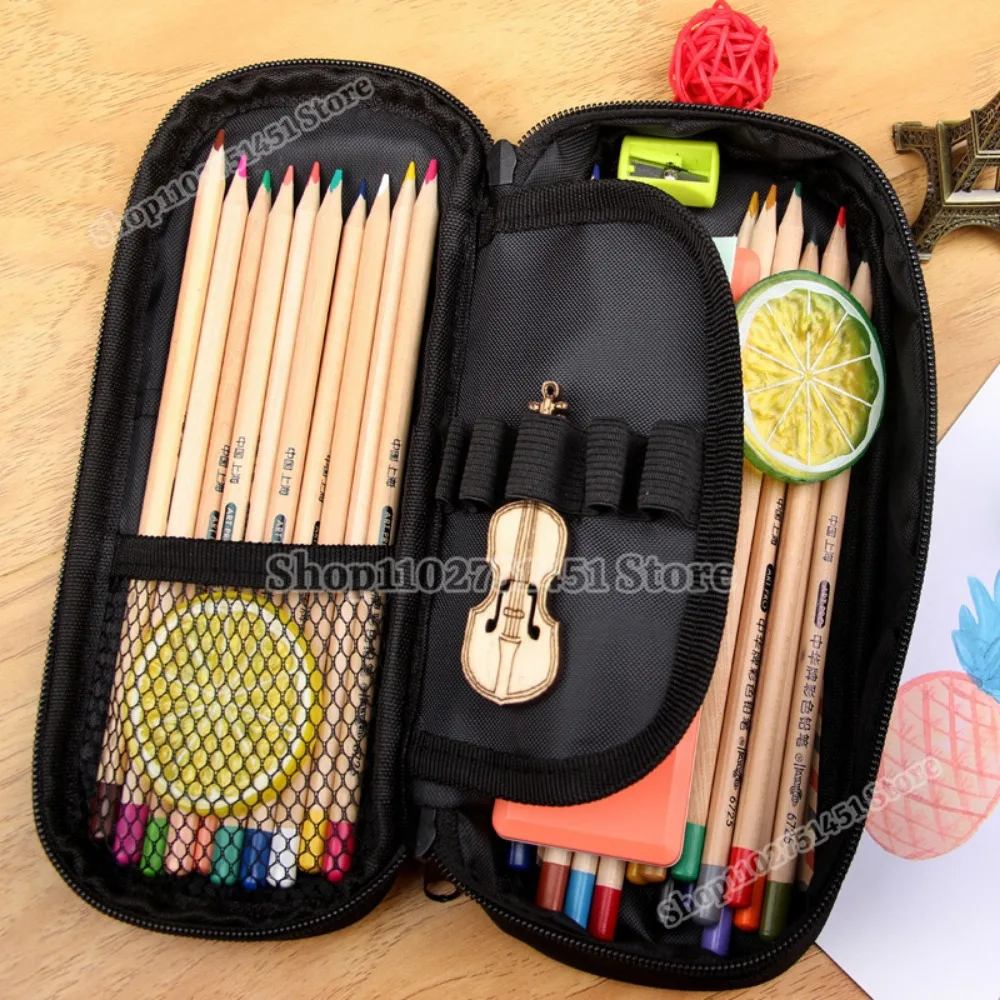 Fundamental Paper Education Pencil Bag Miss Circle Kids Anime Printed Pen Case Cartoon Cute Pencil Box Creative School Supplies