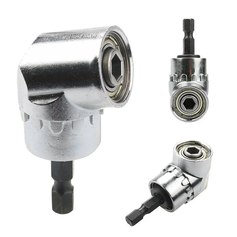 자석 비트 소켓 파워 드릴 105도 엘보 스크루드라이버 세트 홀더 조절 가능한 회전 노즐 스크루드라이버 수공구용