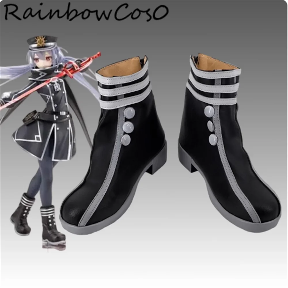 

Sky Striker Ace Roze Cosplay Shoes Boots Game Anime Party Halloween RainbowCos0 W5461