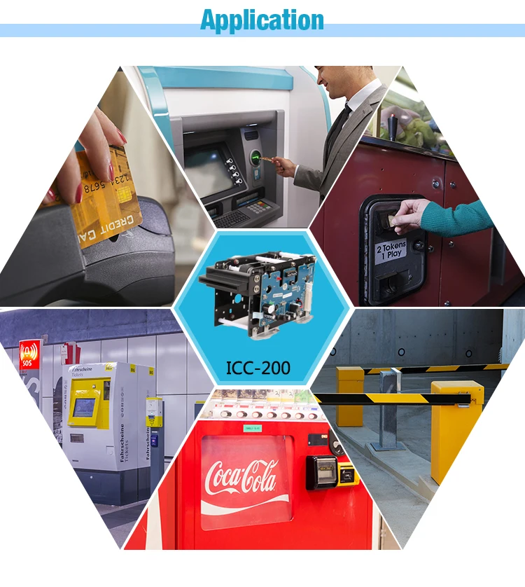 Smart Card Collector Ticket Vending Machine Equipment For Parking Charge System