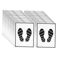 50 Pieces Disposable Paper Car Detailing Folding Floor Mats Waterproof Vehicle Foot Mat for Hotel Suvs Kitchen Home Trucks