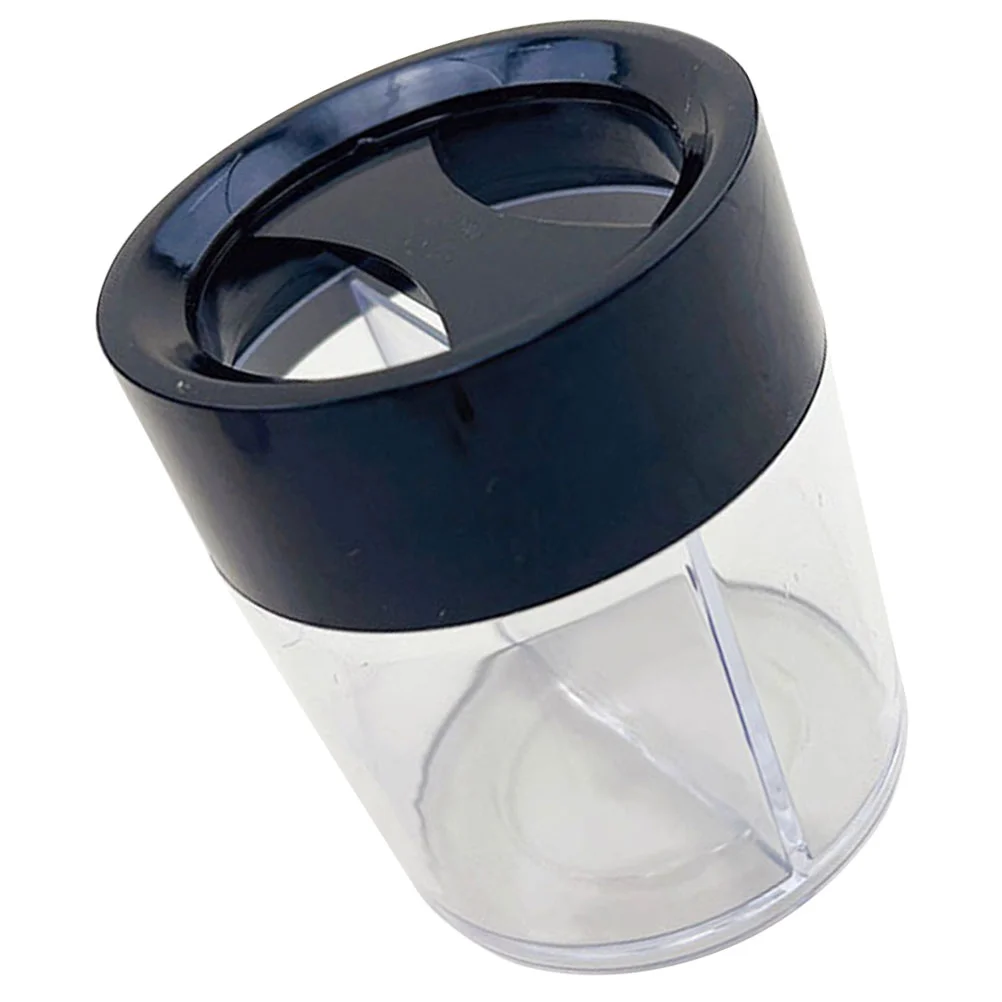 Foil Trays Paper Clip Holder Clips Desk Stationery Organizer Tin Plastic Dispenser Office