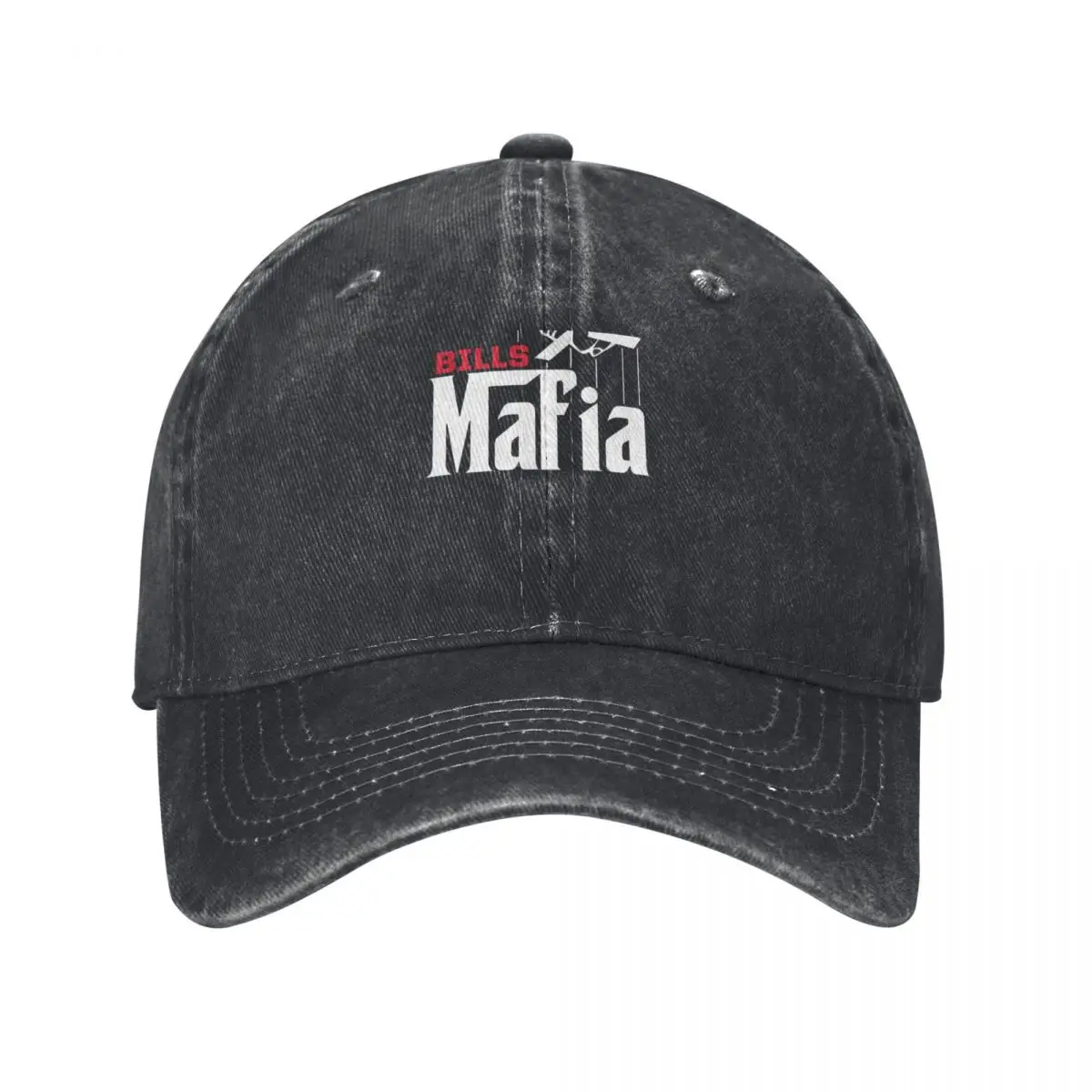 Bills Mafia Godfather parody Baseball Cap Streetwear Anime Hat New In The Hat Men's Baseball Women's