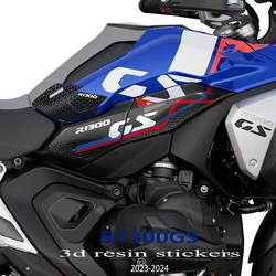 NEW R1300GS 2023 Tank Mat 3D Epoxy Resin Protection Sticker Kit For BMW R 1300 GS 2023 2024