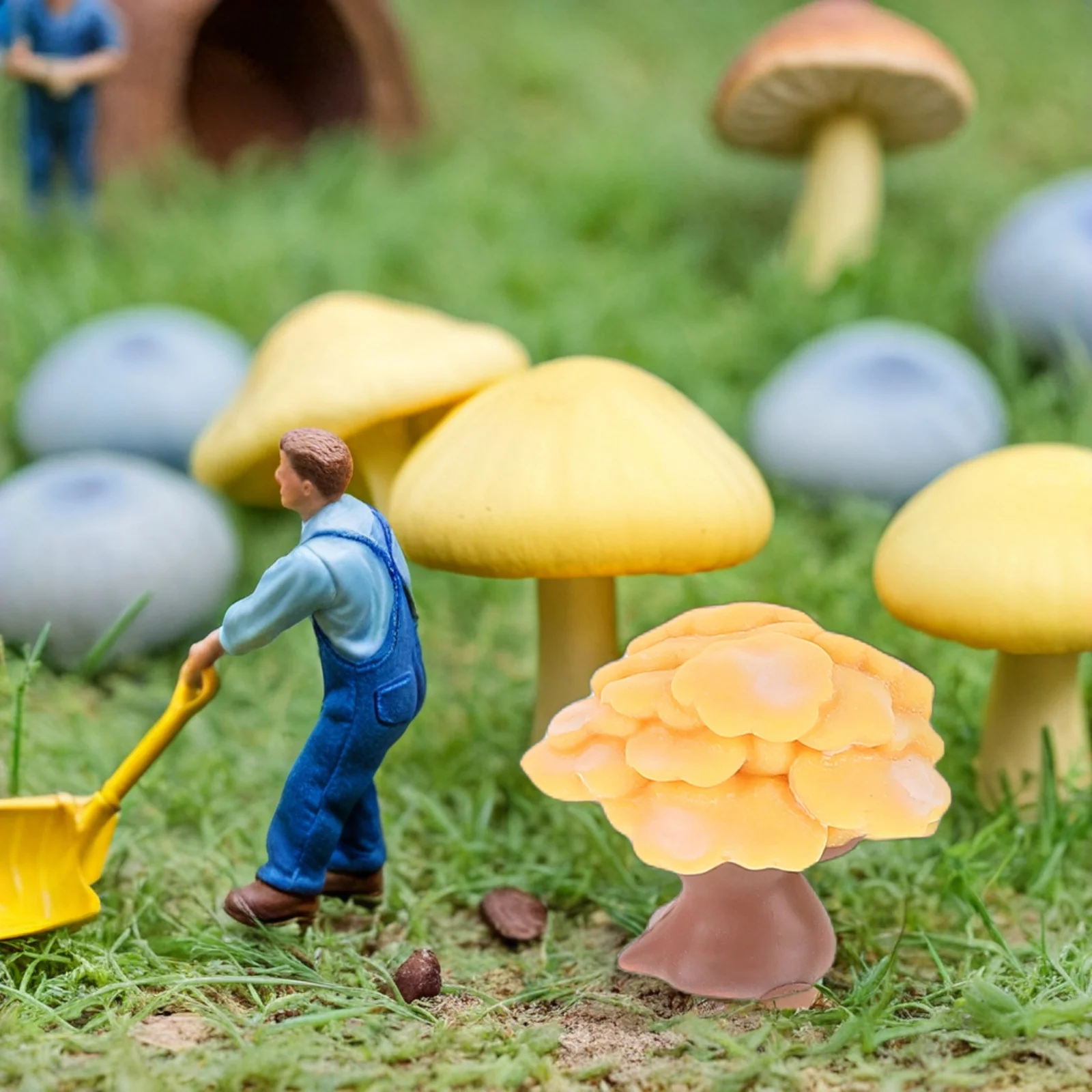 

12Pcs Resin Miniature Trees Realistic Small Fake Trees Simulation for DIY Craft Home Decor Micro Landscape Accessories