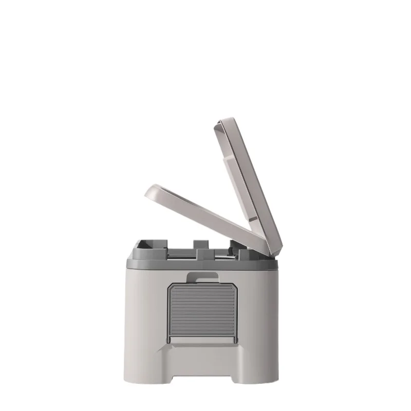 For folding toilet car emergency camping toilet stool, adult portable deodorant outdoor mobile toilet