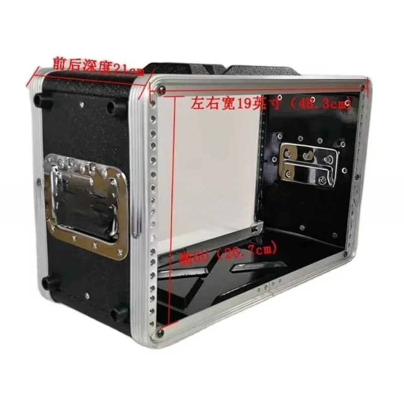 Dragonstage ABS Rack Flight Case 2u 4u 6u 8u 10u Shockproof Protective
