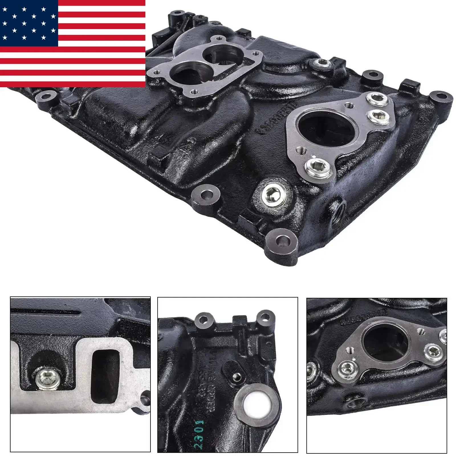 AP03 Intake Manifold 3855805 for Volvo Penta and Mercruiser 4.3L V6 1997-2014