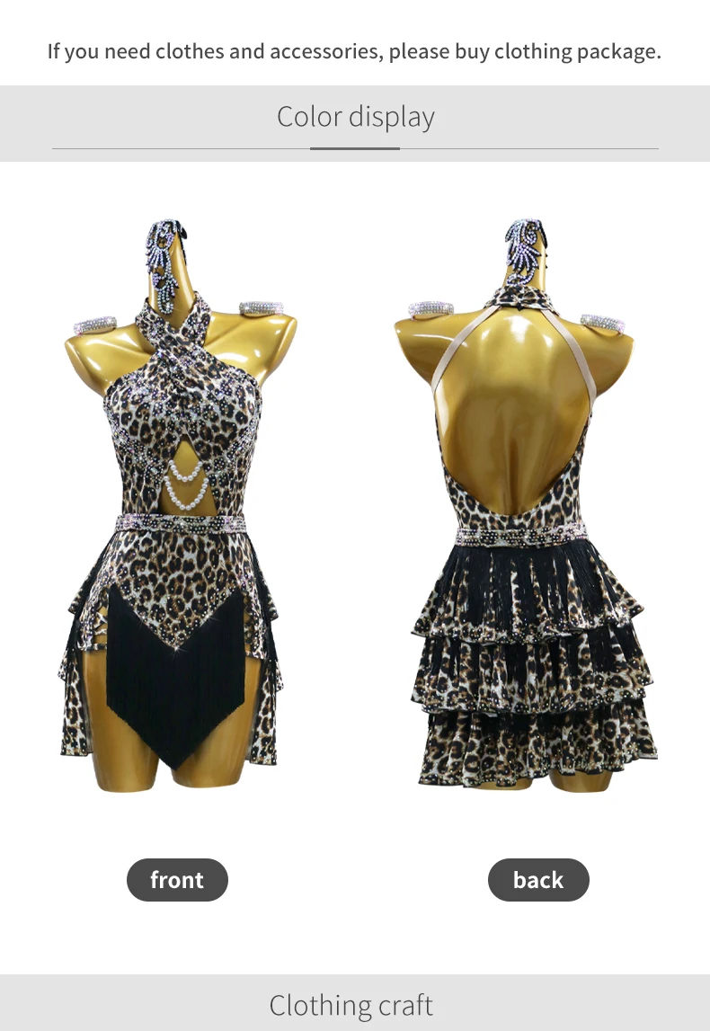 Damen-Ballkleid, Lateinamerikanisches Kostüm, Damen-Abschlussballanzug 2026, Mädchen-Party-Wettbewerbs-Outfit, Erwachsenen-Outfits, Sport-Performance-Kleidung – Detail 5