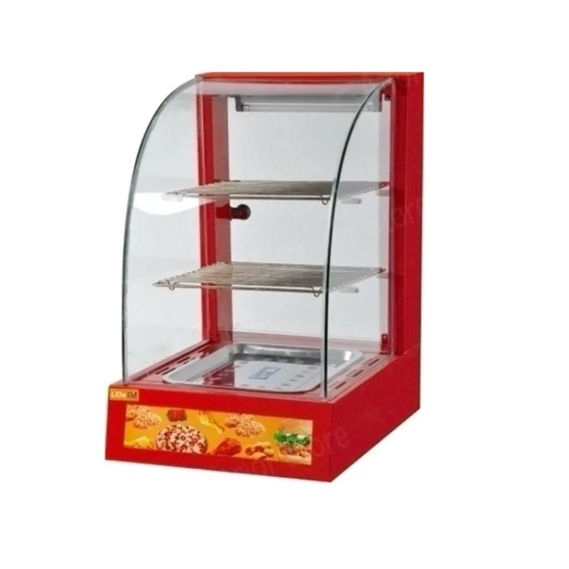 Commercial Insulation Cabinet Cooked Food Heating Insulation Box Egg Tart Burger Cooked Food Fried Chicken Display Cabinet Small