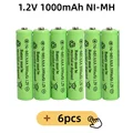 6PCS AAA 1.2V NI-Mh