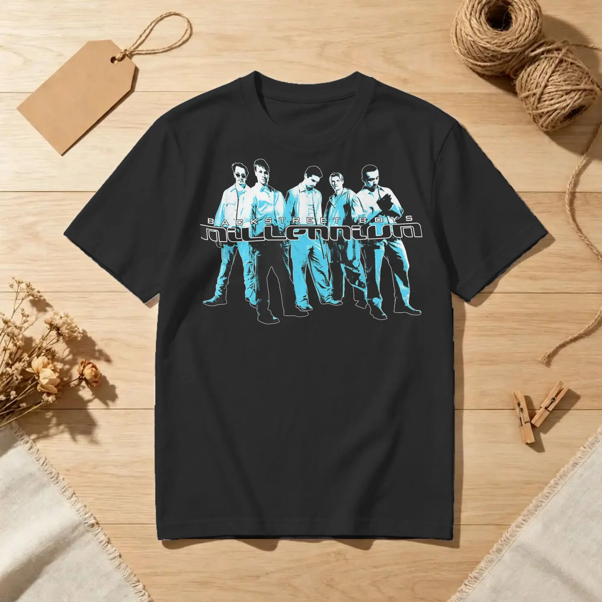 Camiseta Backstreets Boys Millenniums, para homem e mulher, com estampa humorística, feita de puro algodão, gola redonda, manga curta, disponível em t