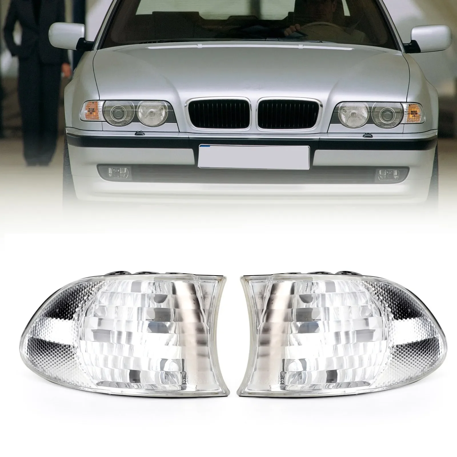 Turn Signal Indicator Corner Light for BMW 7 Series E38 1999 725i 730i 735i 740i 750i 2000 2001 2002 2003