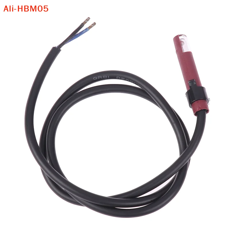 (HB05)QRB1 Flame Detector Photosensitive Electric Eye Burner Detection Photoresistor Red QRB1 Photocell For Burner Waste Oil