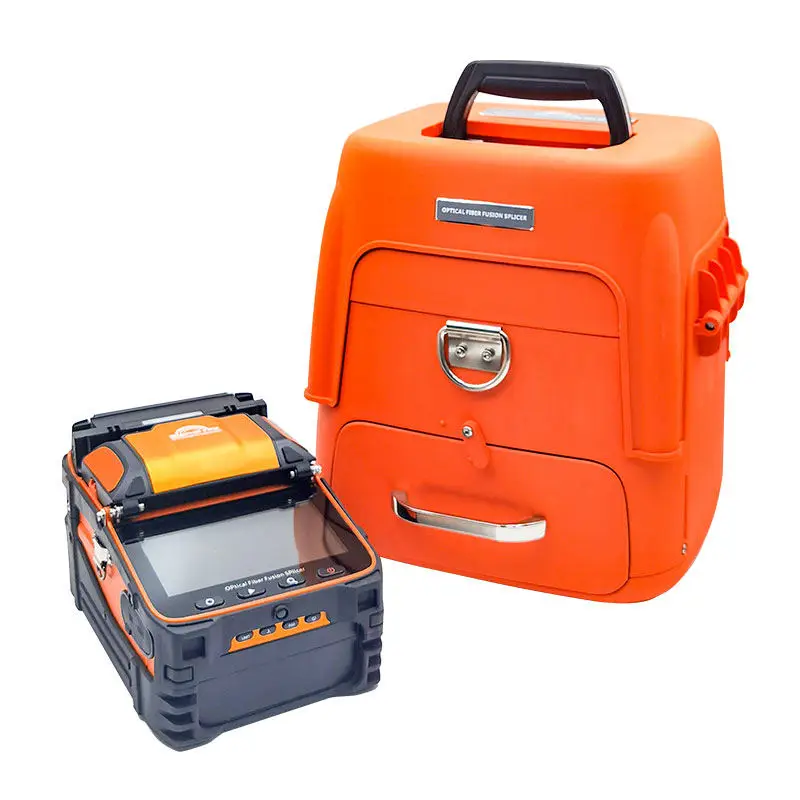 Signal Fire AI-9 Fiber Welding Machine Six Motor Automatic Main Line Fiber Optic Cable Fusing Equipment Fusion Splicer