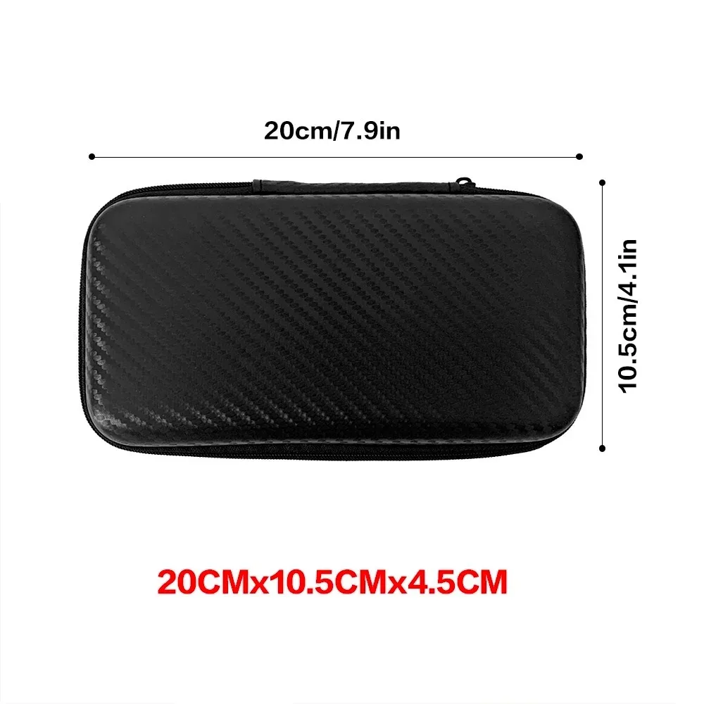 Car Repair Tool Kit Storage Bag Car Terminal Removal Organizer Bag Multiple Sizes Carbon Fiber Pattern With Zipper Tool Storage view 6