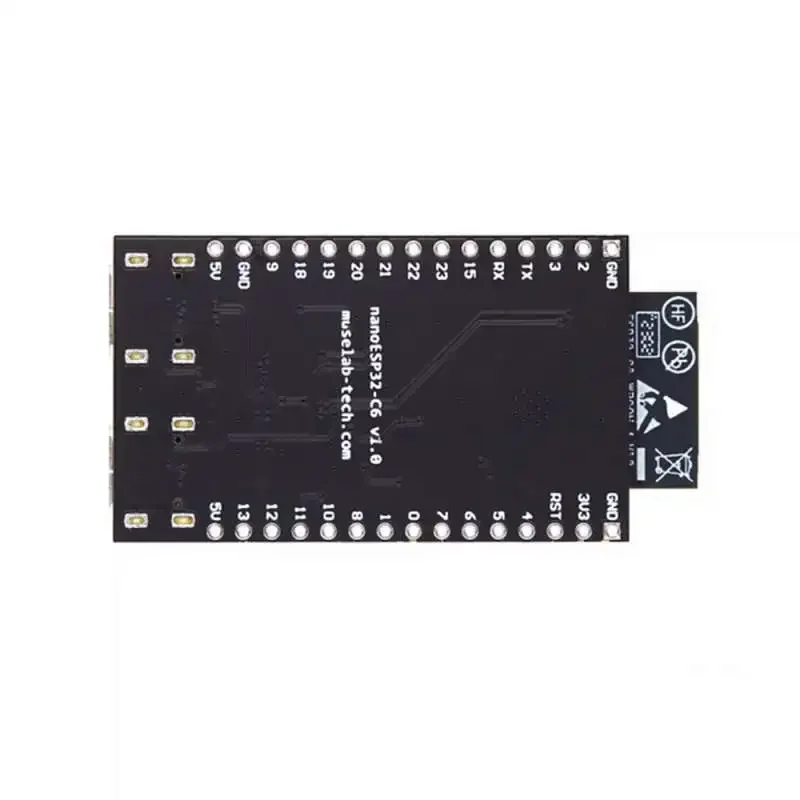 ESP32-C6-WROOM-1 N4/N8 nanoESP32-C6 Development Board 4MB/8MB Flash ESP32 Core Board RISC-V for Expressif IoT WiFi+BT Zig-bee