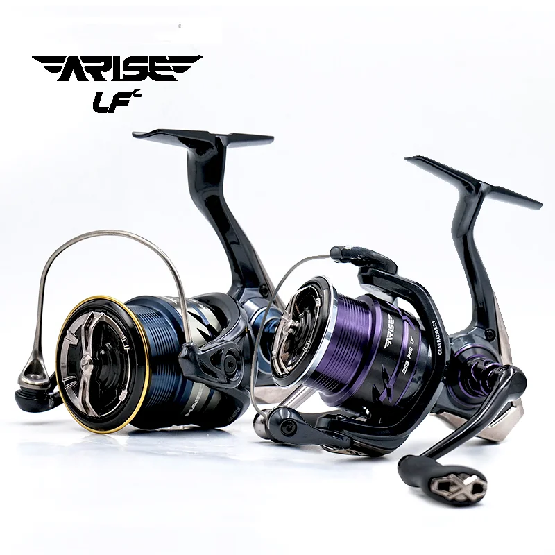 

ARISE-Carbon Fiber Spinning Reel, Freshwater Sea Fishing Reel, LFC, 8B + RB, 5.2:1, 181g-222G, 23 New