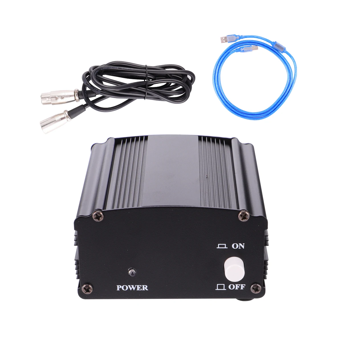 48V USB Power Supply With And Circuit For Studio Microphone Recording Live Performance