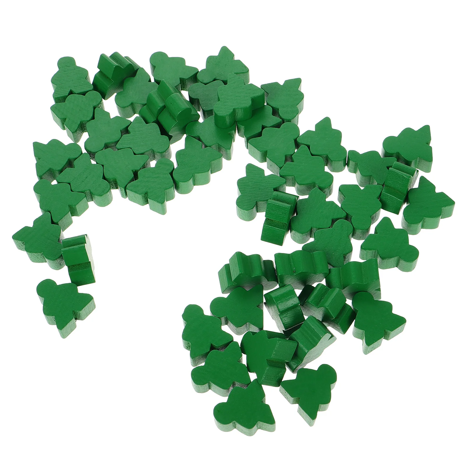 

50 шт., набор деревянных предметов, маленькие настольные шахматы для настольной игры, летающие шахматы, аксессуары, замена человеческих фигурок