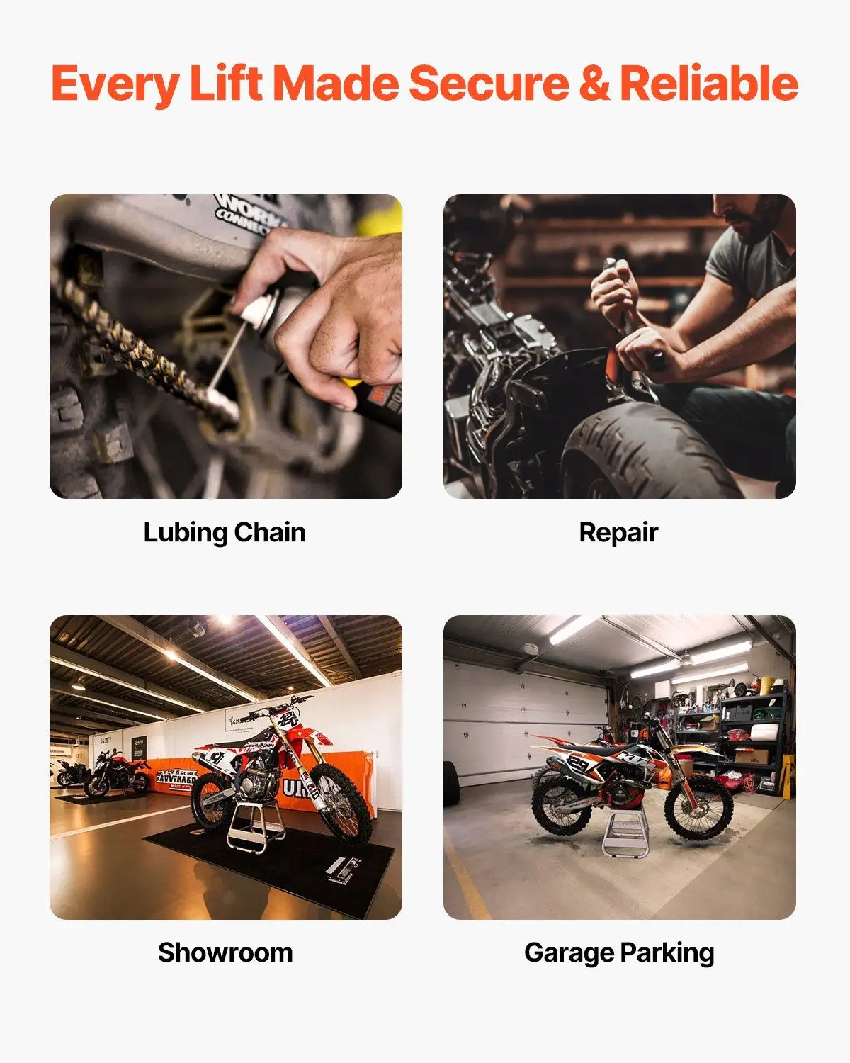 1100 lbs suporte de bicicleta da sujeira dirtbike pit suporte universal antiderrapante fora de estrada aço resistente manutenção elevador moto caixa suporte