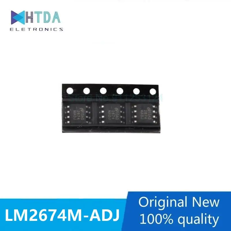 5pcs/lot LM2674 2674MADJ LM2674M-ADJ LM2674MX-ADJ SOP8 In Stock