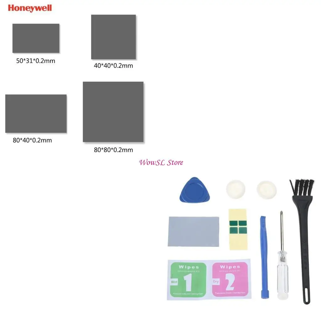 

Thermal Conductive 8.5W Pad PTM7950 Phase Change Silicone Pad MaterialLaptop CPU GPU Silicone Grease Pad HX5E