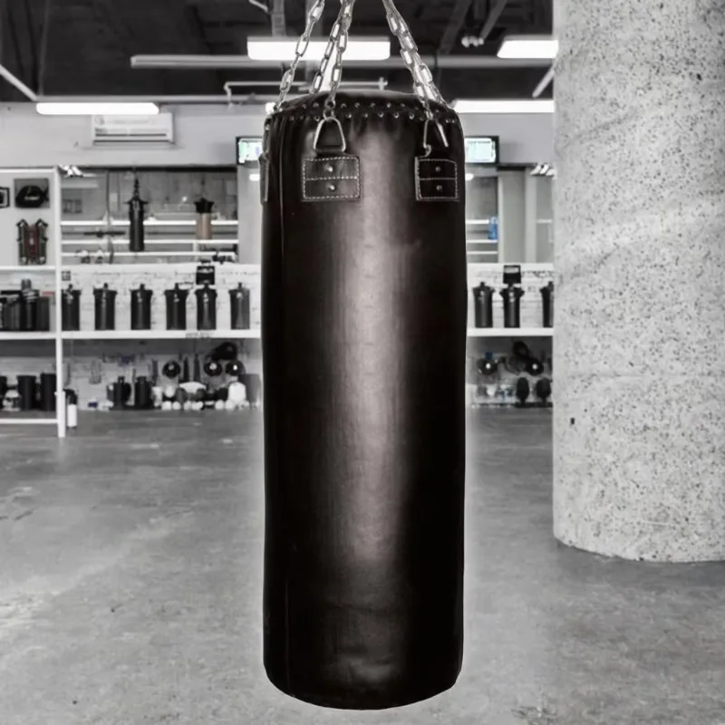

Custom Heavy Leather Standing Sand-Filled Punching Bags Durable Comfortable For Training​