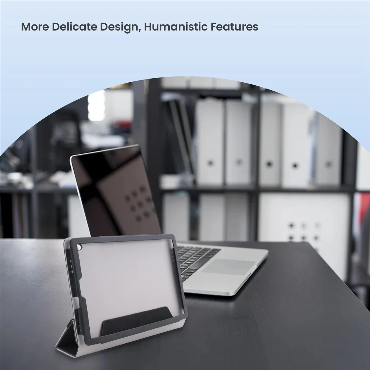 Capa para tablet B17B para ALLDOCUBE IPlay40 Tablet 10,4 polegadas Capa de couro PU Capa flip para CUBE IPlay 40 (preto)