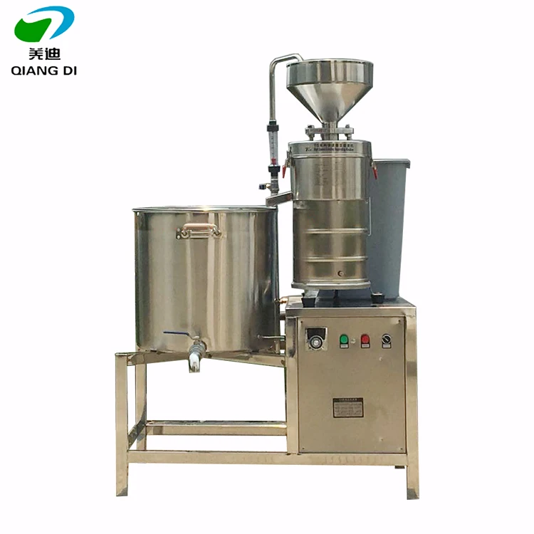 commercial automatic soya milk making machine/tofu grinder production equipment