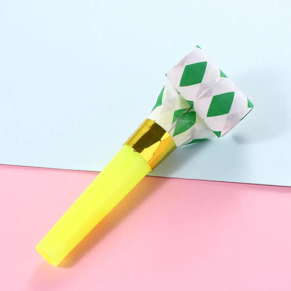 20Pcs Pinata Gift Horn Whistle Dragon Whistle Colorful Birthday Party Blower Noise Maker  Whistle Blowouts Whistles