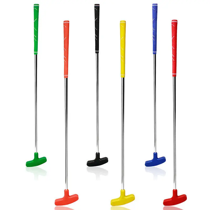 10 sztuk gwarancja jakości dostosuj rozmiar Mini kluby golfowe De Golf miotacz z wał stalowy i gumowa nakrętka i Grip