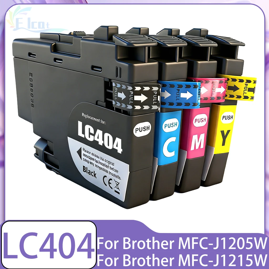 

LC404 LC 404 LC404XL Ink cartridge For Brother LC 404 LC404 Ink cartridge Compatible For Brother MFC-J1205W MFC-J1215W printer
