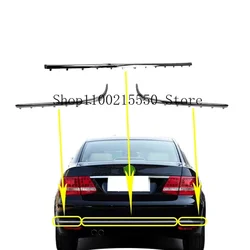 For VW Volkswagen Passat B7 2011 2012 2013 2014 2015 ABS Rear bumper trim Chrome trim Car styling