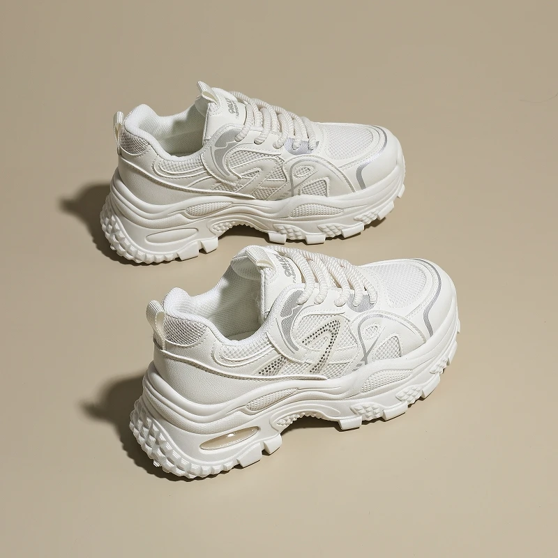 

Canvas shoes, casual versatile trendy thick-soled women's shoes, dad shoes, outdoor versatile shoes, AK60