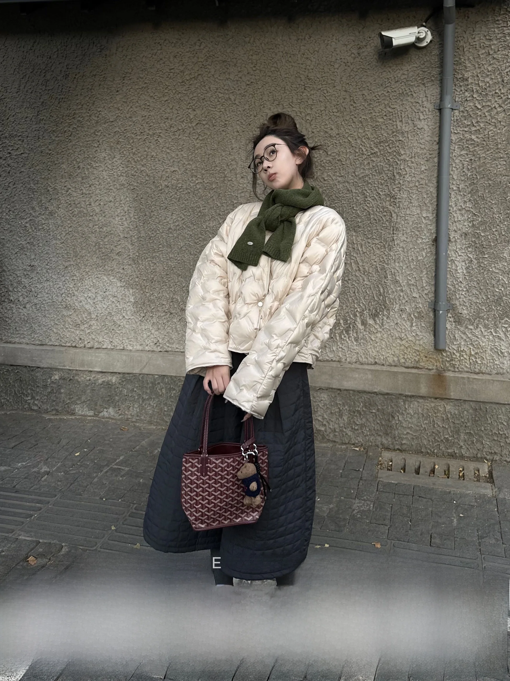 

Zoe Anymore Women's down Jaet Bubble Warm Bag 90 White Du down Lightweight ort Winter Coat Korean Sle Long Sve