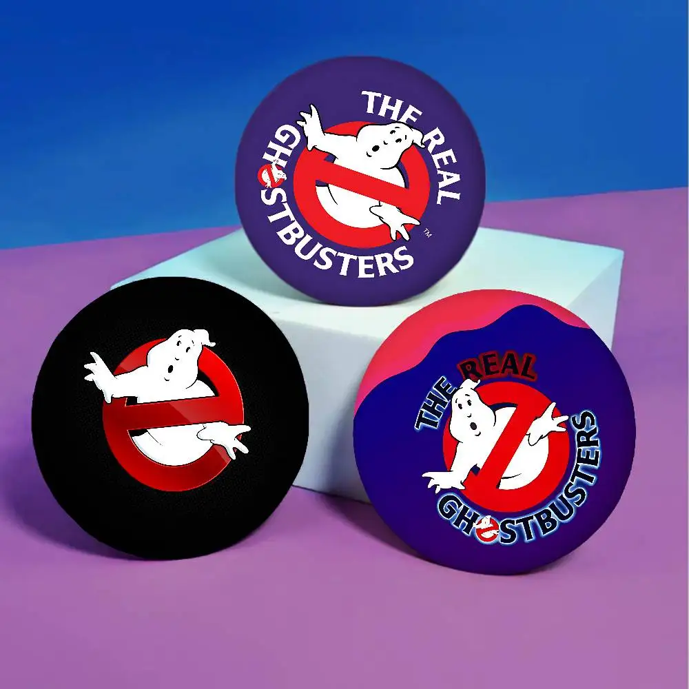 Ghostbusters شعار جولة زر دبابيس شعار دبابيس الإبداعية على ظهره الملابس الديكور الأزياء الكرتون مجوهرات هدايا #4