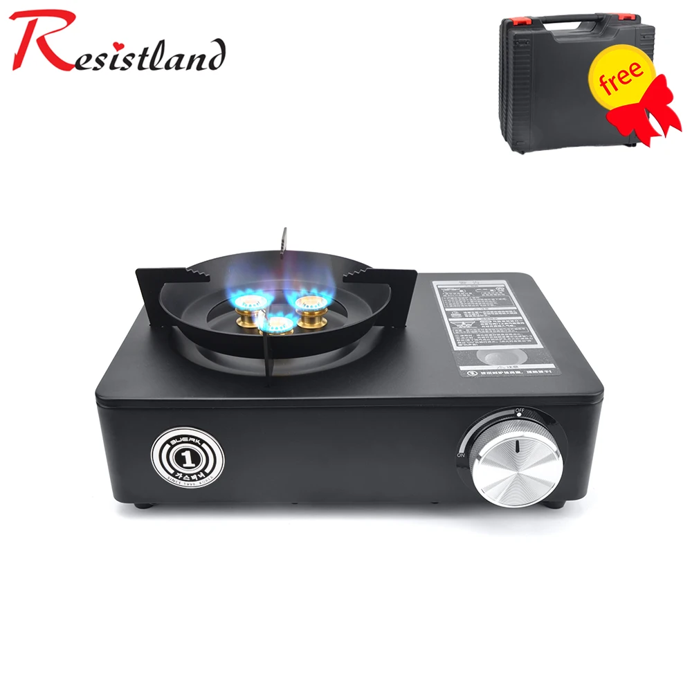 Protable 3500W Butane Cassette Stove Burner Outdoor Camping Fishing Gas Burner For Cooking Fashion Design