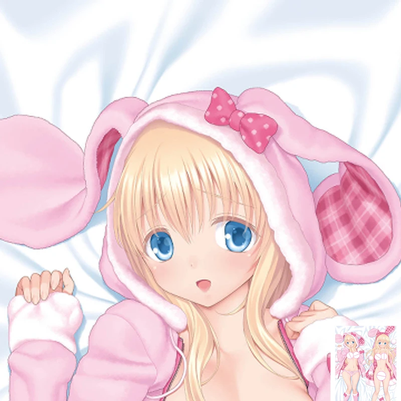 

Anime Pillow Cover Dakimakura Giant Breasts With Beauti Double-Sided Print Life-Size Body Pillows Cover Adult Case Bedding Gifts