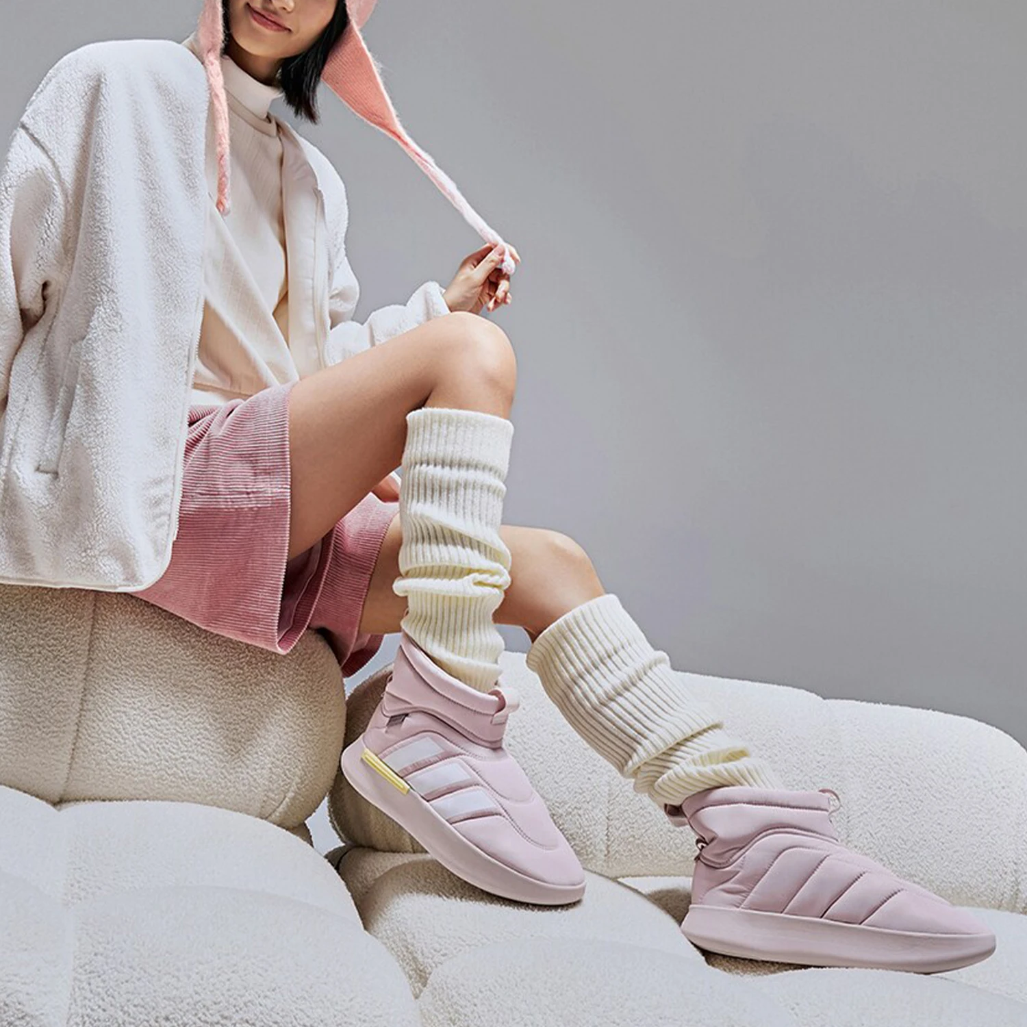 

Adidas Authentic New Unisex Fashion Warm Anti-Slip Casual Winter Shoes JR0072