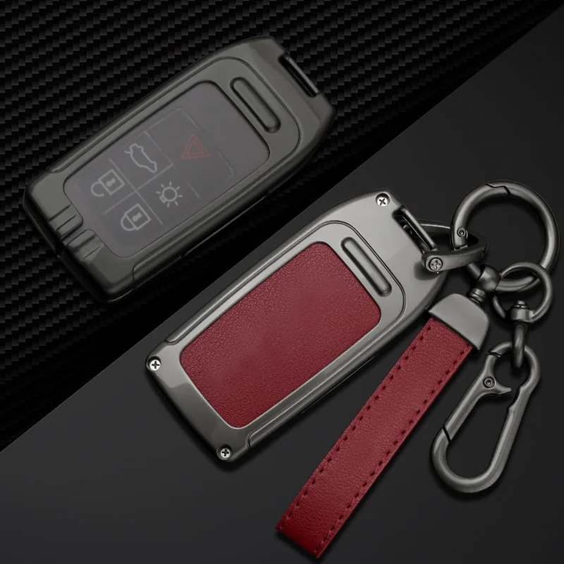 Metal Car Key Case Cover For Volvo S60 S80 XC60 XC70 S60L S80L V40 XC90 High Quality Professional Durable Key Shell Accessories