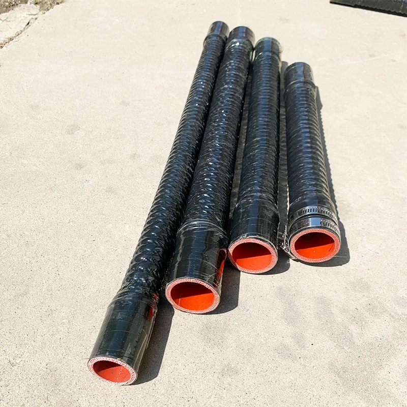 ID50mm-75mm Flexible Silicone Hose Universal For Car Radiator Cooling Air Intake High Pressure High Temperature Resistant Tube