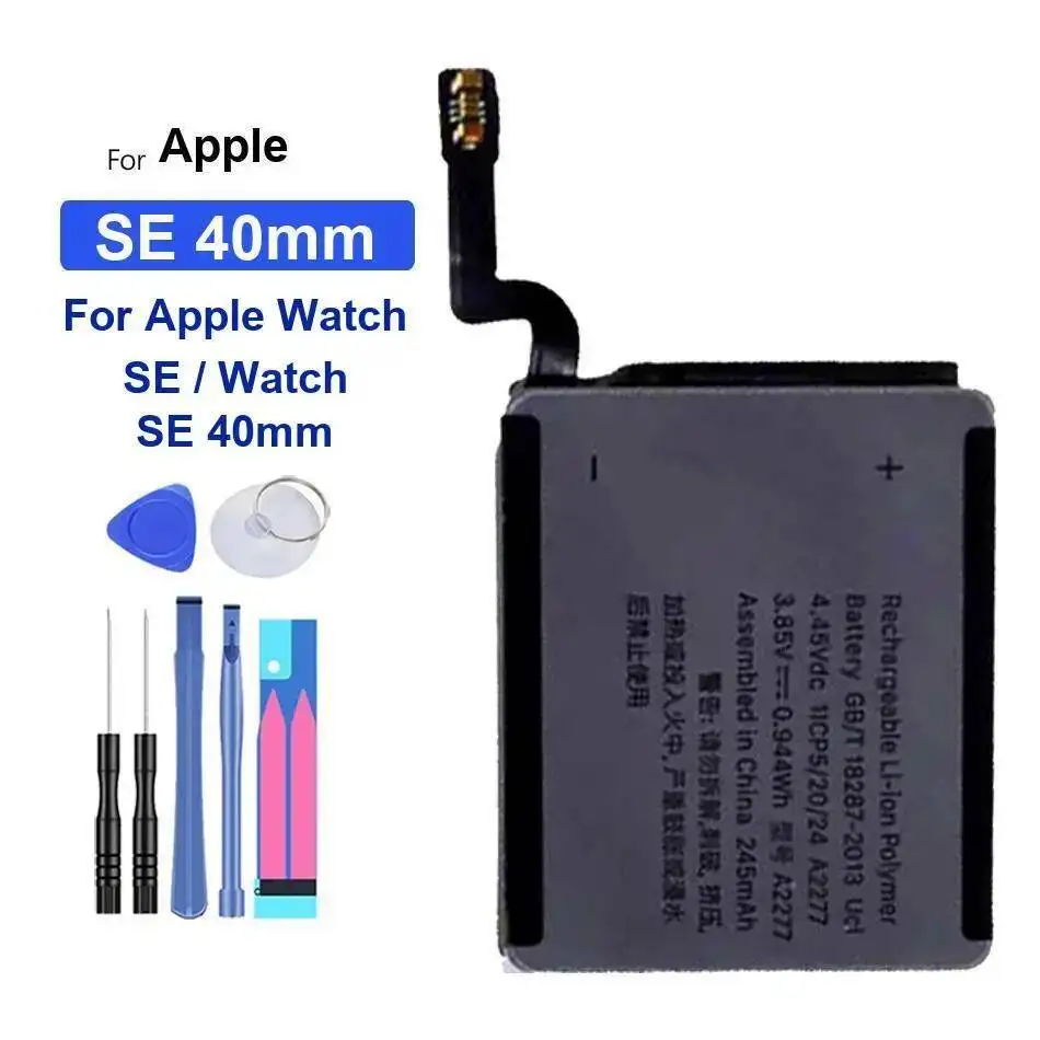 

Watch Battery For Apple Iwatch Series SE 40Mm Good Low-Temperature Performance Nan Reliable Replacement