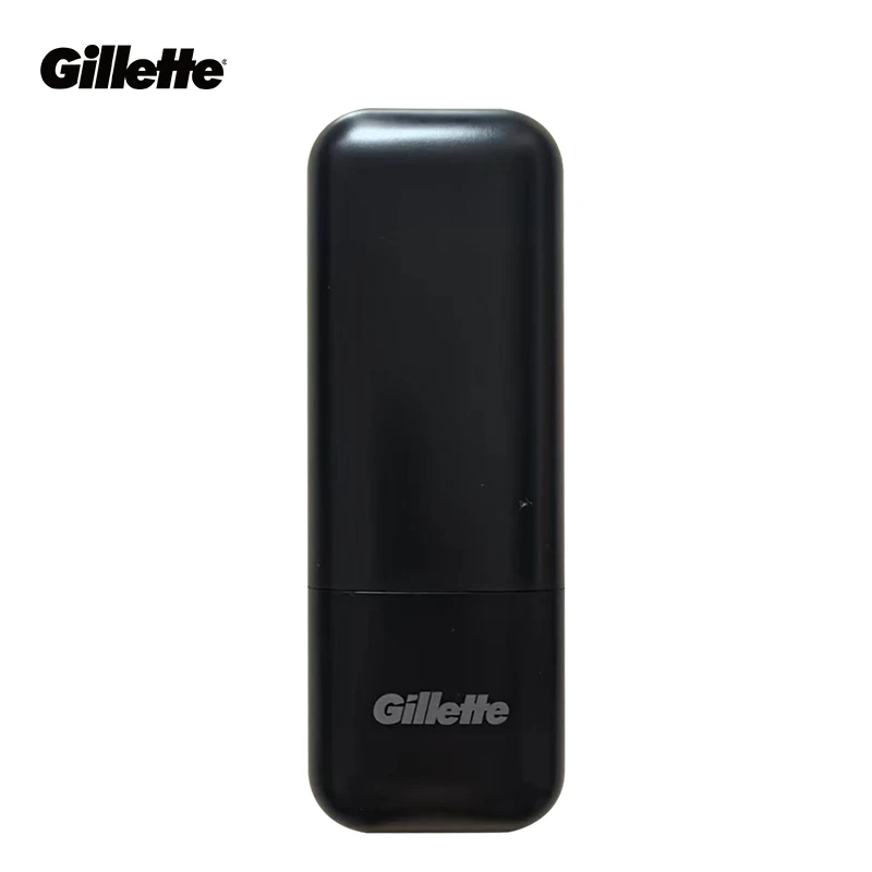 Gillette Brand Black Razor Case Magnetic Travel Case Compatible with Fusion/Magnetic/Match/Vector 3 Series
