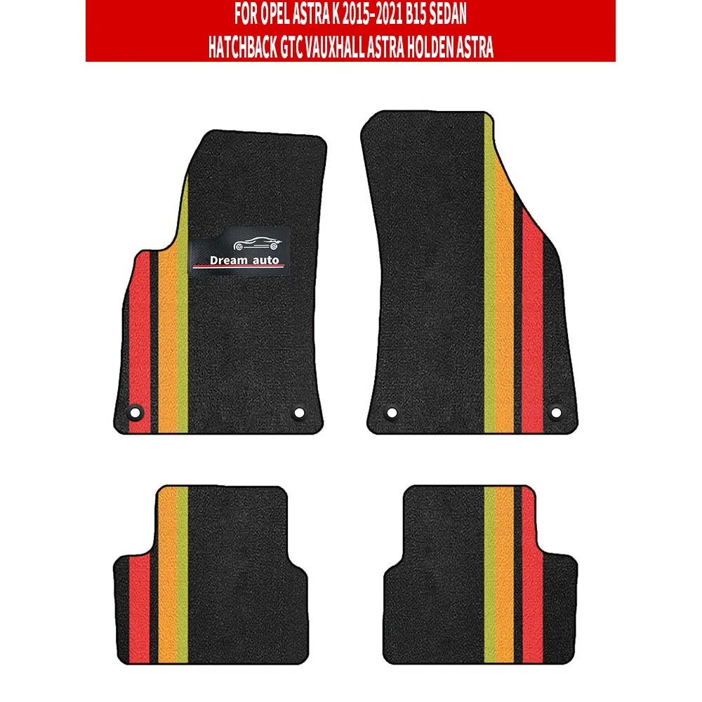 

Car Mats For Opel Astra K 2015–2021 B15 Sedan hatchback GTC Vauxhall Astra Holden Astra Car-Specific Mats Floor Mats Full Set