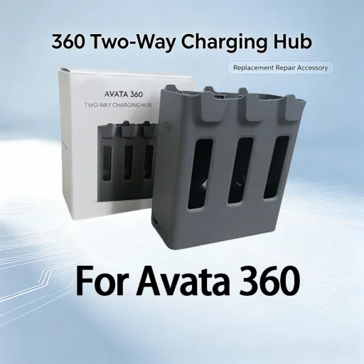 Avata Intelligent Multi-Battery Fast Charging Hub, Replacement Charging Station Accessory Compatible for DJI Avata Drone