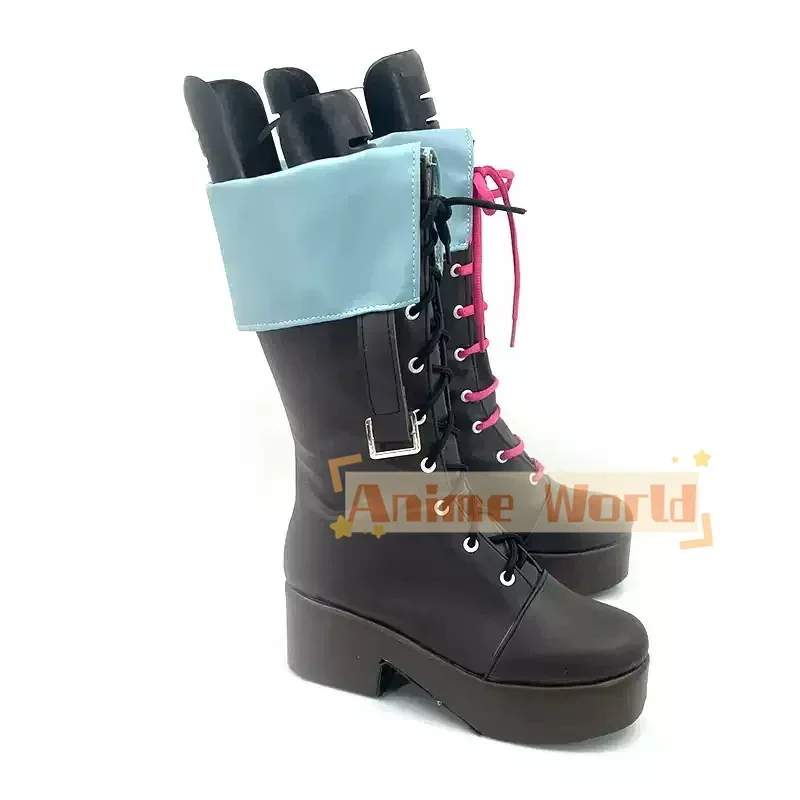 Gioco Jinx Scarpe Cosplay Stivali Carnevale di Halloween Natale